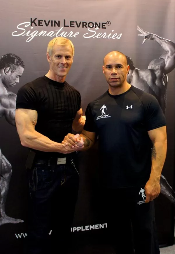 With BB Legend - Kevin Levrone