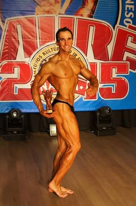 Gatis Lācis. Men's Fitness Baltijas čempions