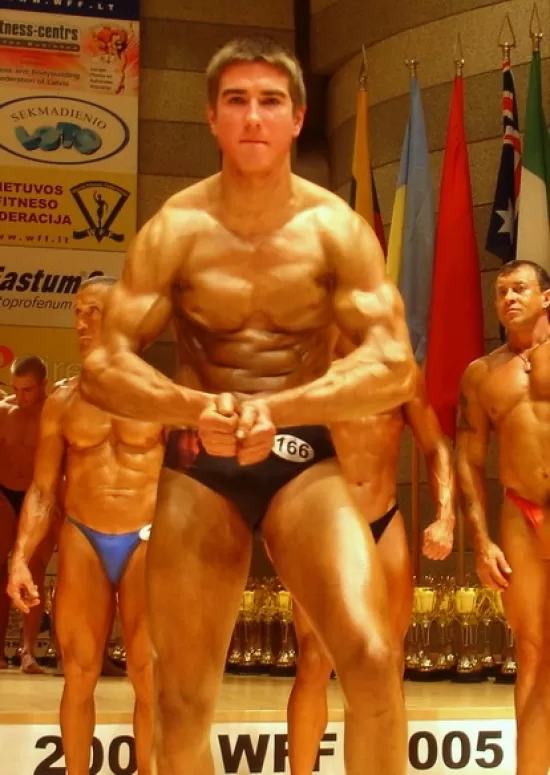 Arnis Ozols  Latvijas un Lietuvas čempions junioriem Pasaules Čempionātā Fitnesā 2. vieta