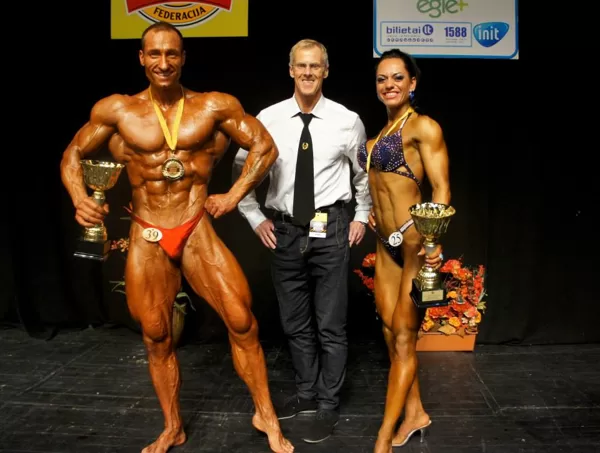 NABBA WFF LKFF Baltic Open championship in BB &amp; FItness Overall winners from Latvia