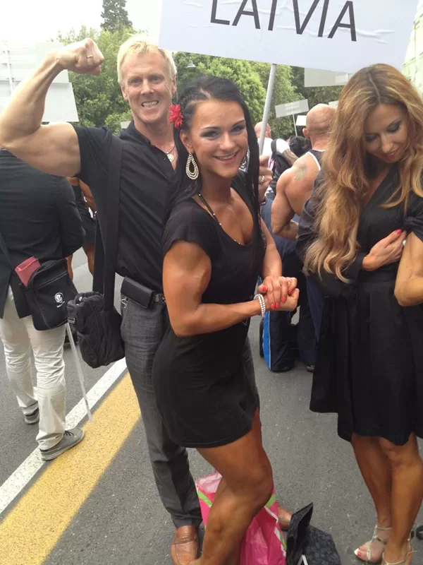 Gym Lacplesis at NABBA Mr.World in Italy